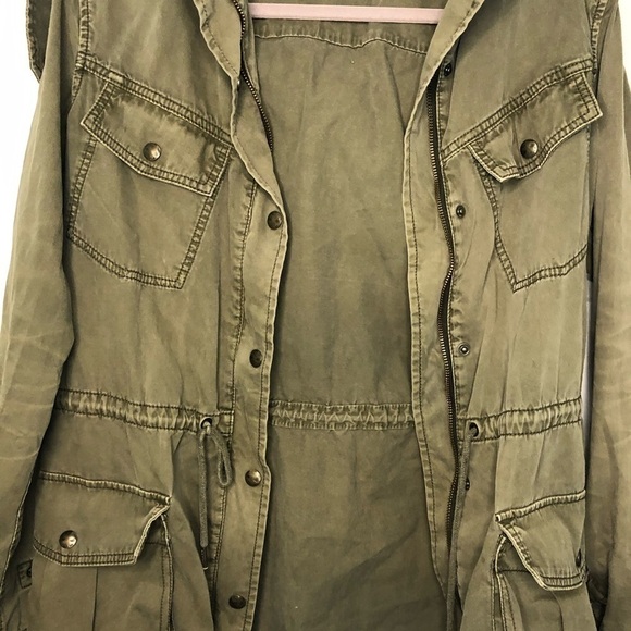 ARITZIA Talula Azure Skies Trooper Jacket XS - Picture 5 of 10